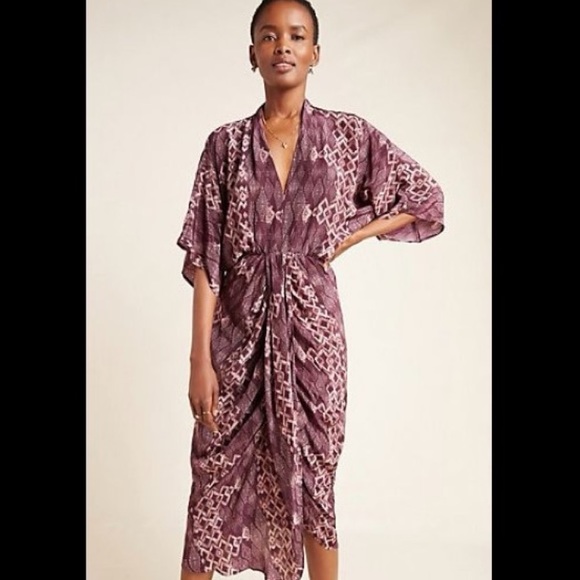Rinku Dresses & Skirts - Rinku Mischa Dolman Midi Dress for Anthropologie